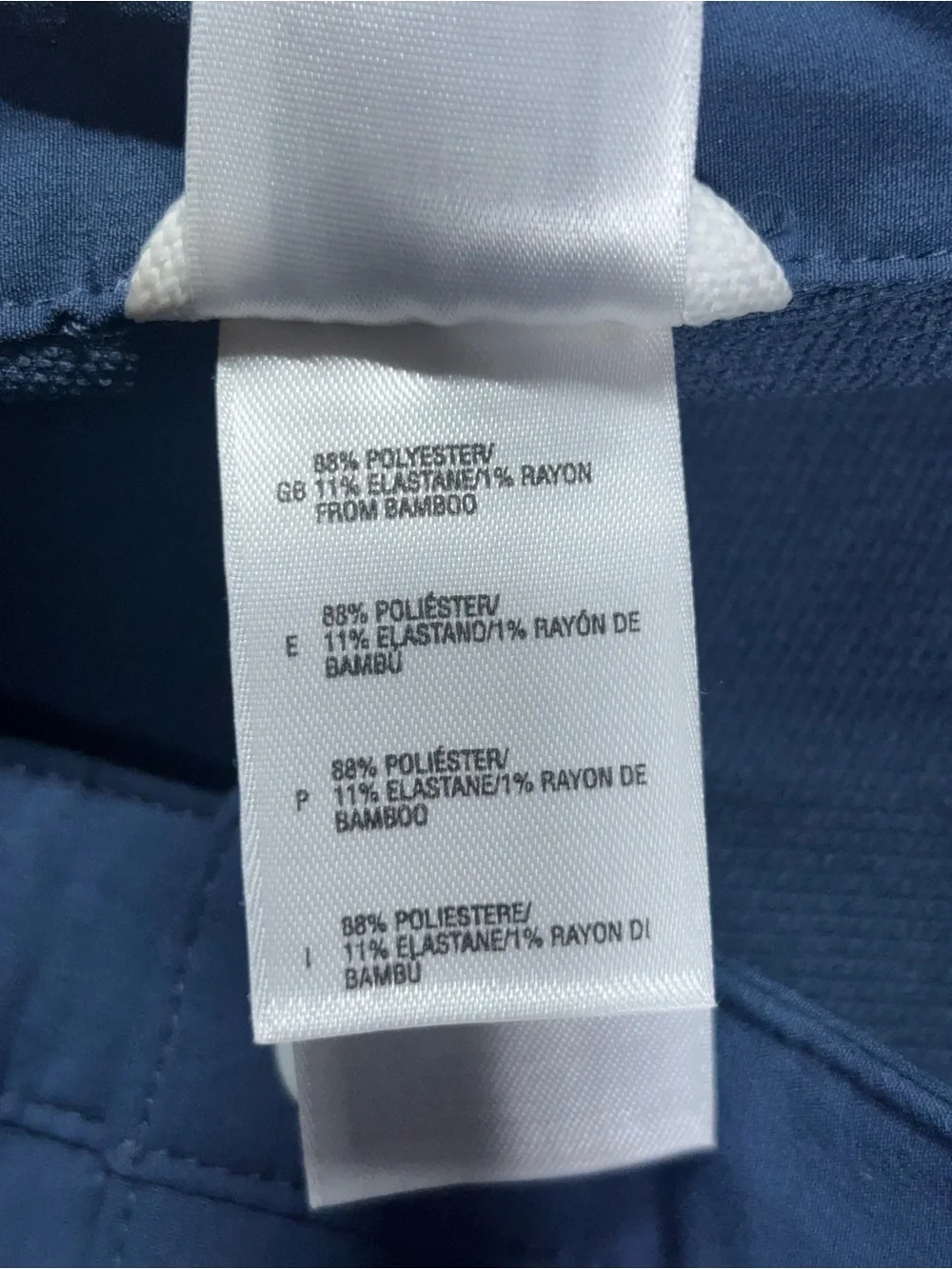 The North Face Blue Flare Pants Women 12 Stretch Zip Pocket Y2K - Picture 7 of 14